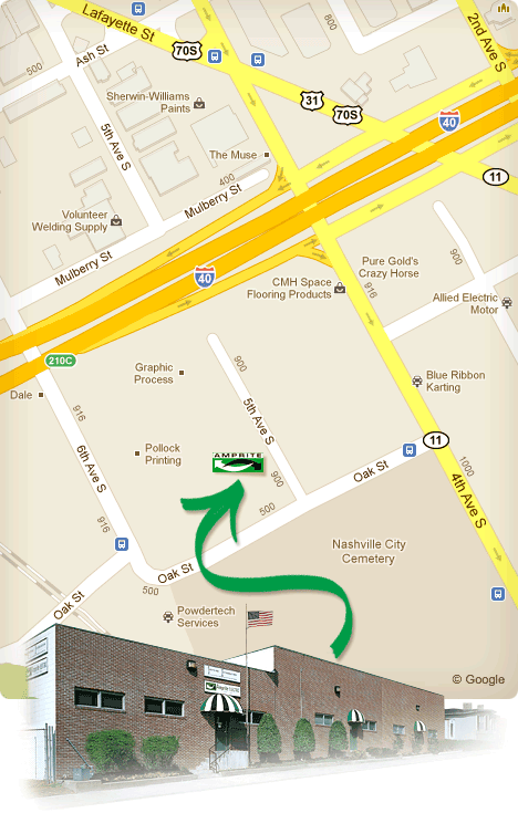 Map to Amprite Electric